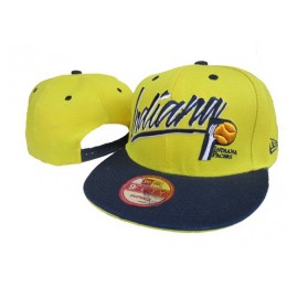 Indiana Pacers Snapback Hat LX73 Snapback
