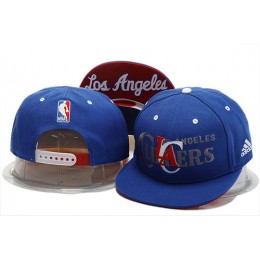 Los Angeles Clippers Blue Snapback Hat YS 0721 Snapback