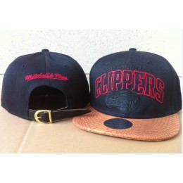Los Angeles Clippers Navy Snapback Hat 60D 0721 Snapback