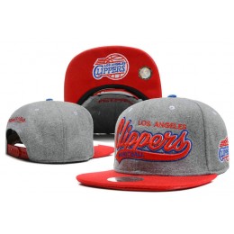Los Angeles Clippers Grey Snapback Hat DF 0512 Snapback