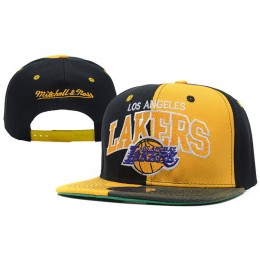 Los Angeles Lakers Snapback Hat XDF 214 Snapback