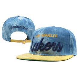 Los Angeles Lakers Snapback Hat XDF 308 Snapback