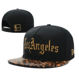 Los Angeles Lakers Black Snapback Hat SD Snapback