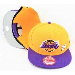Los Angeles Lakers Snapback Hat JT 0613 Snapback