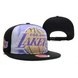 Los Angeles Lakers Snapback Hat XDF N140802 1 Snapback