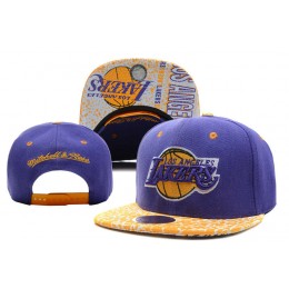 Los Angeles Lakers Snapback Hat XDF Snapback