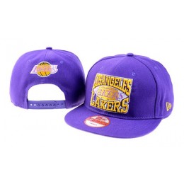 Los Angeles Lakers NBA Snapback Hat 60D05 Snapback