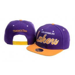 Los Angeles Lakers NBA Snapback Hat 60D07 Snapback
