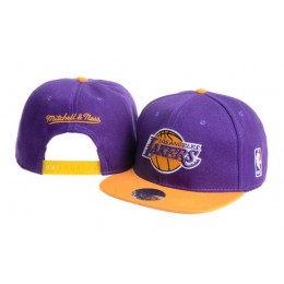 Los Angeles Lakers NBA Snapback Hat 60D08 Snapback