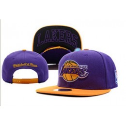 Los Angeles Lakers NBA Snapback Hat 60D11 Snapback