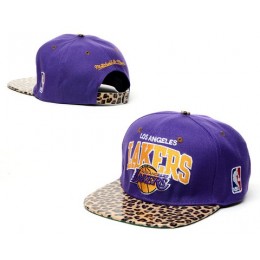 Los Angeles Lakers NBA Snapback Hat 60D12 Snapback