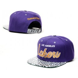 Los Angeles Lakers NBA Snapback Hat 60D13 Snapback