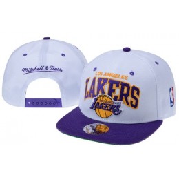 Los Angeles Lakers NBA Snapback Hat 60D15 Snapback