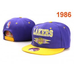 Los Angeles Lakers NBA Snapback Hat PT007 Snapback