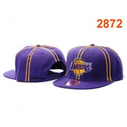 Los Angeles Lakers NBA Snapback Hat PT115 Snapback