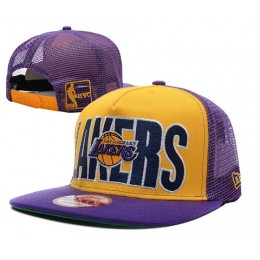 Los Angeles Lakers NBA Snapback Hat SD12 Snapback