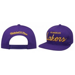 Los Angeles Lakers NBA Snapback Hat Sf2 Snapback