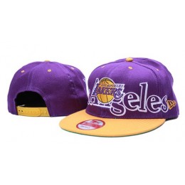 Los Angeles Lakers NBA Snapback Hat YS105 Snapback