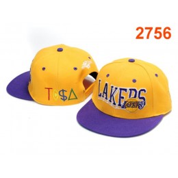 Los Angeles Lakers TISA Snapback Hat PT44 Snapback