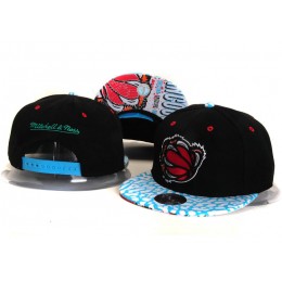 Memphis Grizzlies Black Snapback Hat YS 1 Snapback