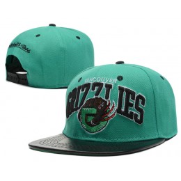 Memphis Grizzlies Green Snapback Hat SD 0512 Snapback