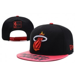 Miami Heat Snapback Hat XDF 16 Snapback