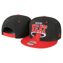 Miami Heat Snapback Hat LS 1 Snapback