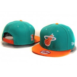 Miami Heat Green Snapback Hat YS Snapback