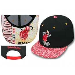 Miami Heat Snapback Hat LS Snapback
