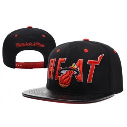 Miami Heat Snapback Hat XDF 17 Snapback