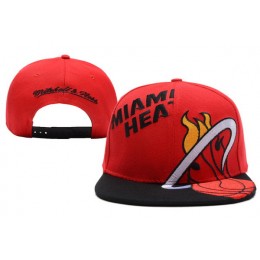 Miami Heat Snapback Hat XDF 18 Snapback