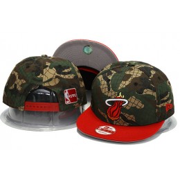 Miami Heat Camo Snapback Hat YS 0701 Snapback