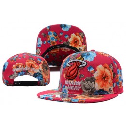 Miami Heat Snapback Hat XDF 510 Snapback
