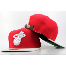 Miami Heat M&N Snapback Hat QH 0617 Snapback