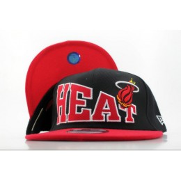Miami Heat Snapback Hat QH 2 Snapback