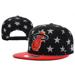 Miami Heat Snapback Hat XDF 27 Snapback