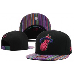 Miami Heat Snapback Hat DF 1 0613 Snapback