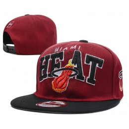 Miami Heat Snapback Hat DF 4 0613 Snapback