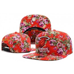 Miami Heat Snapback Hat DF 5 0613 Snapback