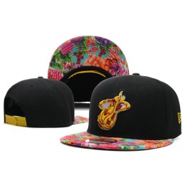 Miami Heat Snapback Hat DF 7 0613 Snapback