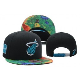 Miami Heat NBA Snapback Hat LX-F Snapback