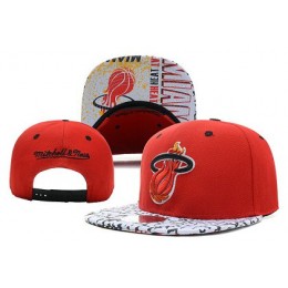 Miami Heat Snapback Hat XDF-2 Snapback