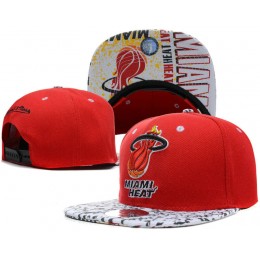 Miami Heat Snapback Hat SD 4 Snapback