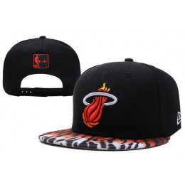 Miami Heat Snapback Hat XDF 12 Snapback