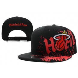 Miami Heat Snapback Hat XDF 6 Snapback