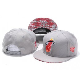 Miami Heat NBA Snapback Hat YS172 Snapback