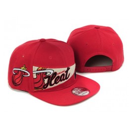 Miami Heat Snapback Hat LX28 Snapback
