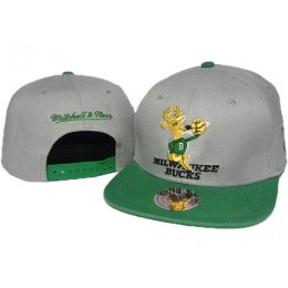 Milwaukee Bucks Mitchell&Ness Snapback Hat DD 0010 Snapback