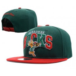 Milwaukee Bucks NBA Snapback Hat SD Snapback