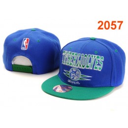 Minnesota Timberwolves NBA Snapback Hat PT038 Snapback